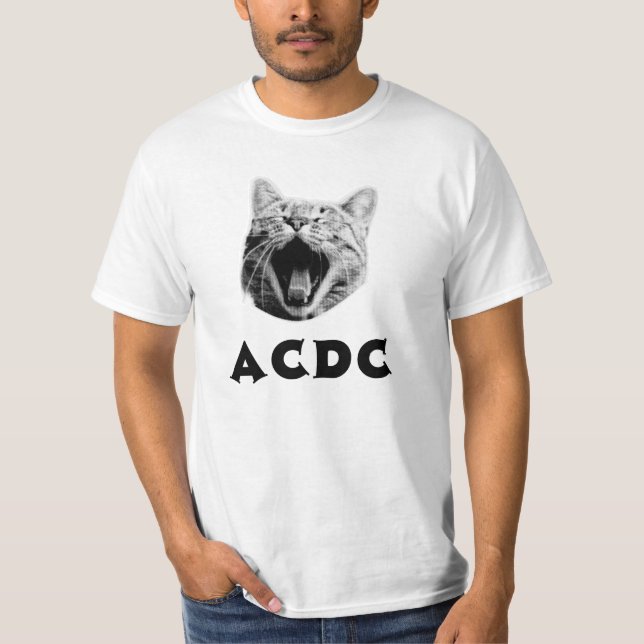 ACDC DEATH METAL MUSIC BAND FANS LOVERS T-Shirt (Front)