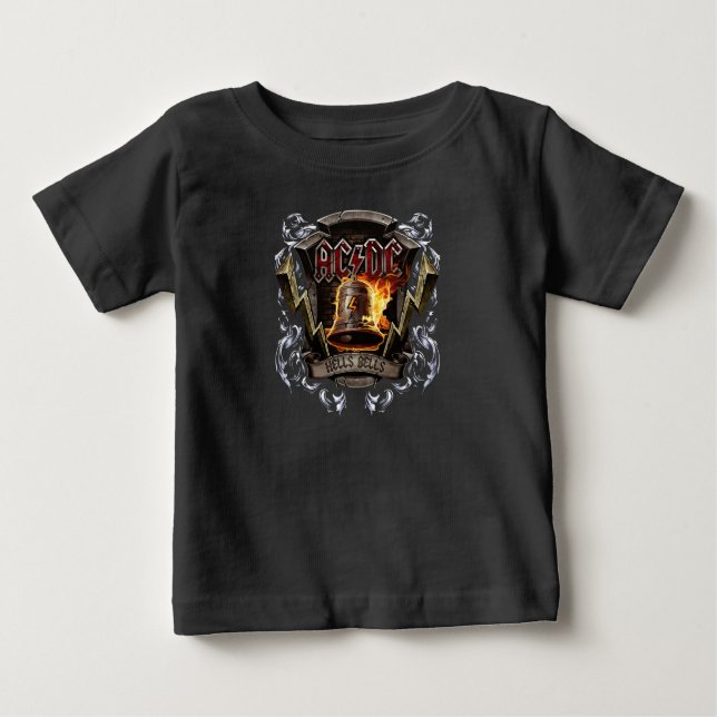 ACDC Hells Bells T-Shirt Custom Personalised (Front)