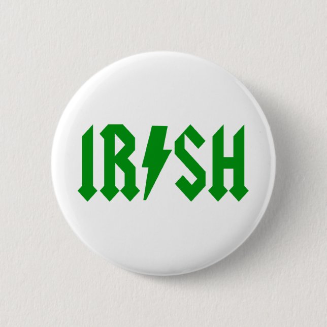 acdc_irish 6 cm round badge (Front)
