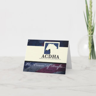 ACDHA logo Note Card