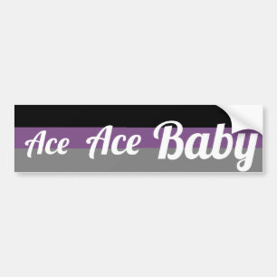 Ace, Ace Baby Asexual Bumper Sticker