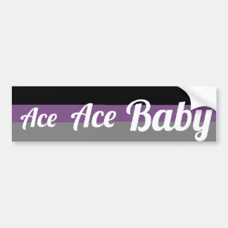 Ace, Ace Baby Asexual Bumper Sticker