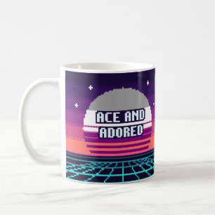 Ace And Adored Pride Pixel Mug
