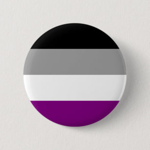 Ace Asexual Pride Flag Button
