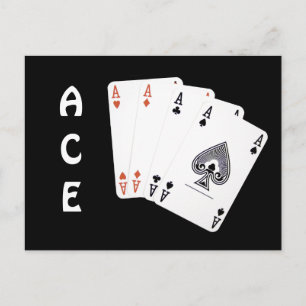 ACE Attitude + Commitment = Excellence Postcard