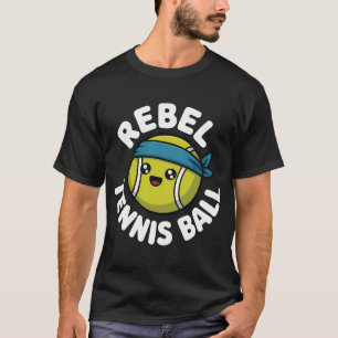 Ace Bandit Ball – Cute Rebel Tennis Ball with Ba T-Shirt