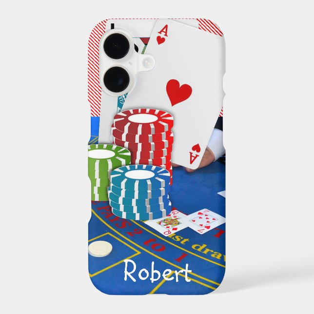 Ace Cards Iphone Case (Back)