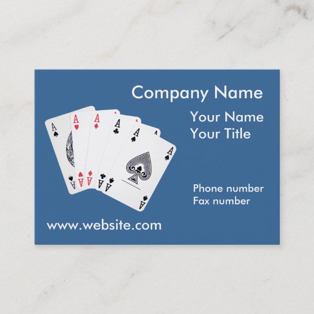Ace Company Business Card (Front)