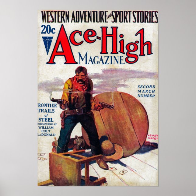 Ace High Magazine Cover 2 Poster (Front)