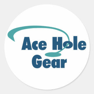 Ace Hole Gear Sticker