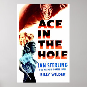 Ace in the Hole 1951 Movie POSTER PRINT A5-A1 50s