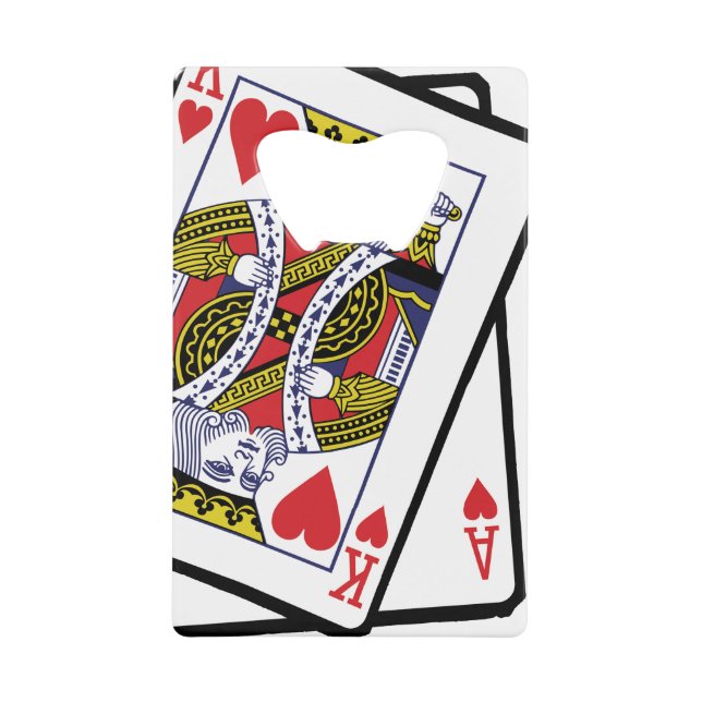 Ace & King of Hearts 21st Birthday  (Front)