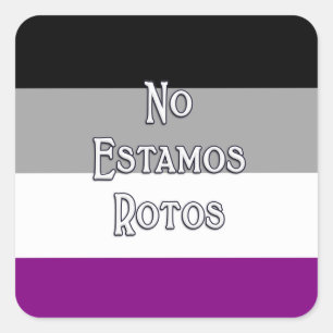 Ace No Estamos... Square Sticker