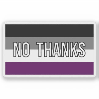 Ace No Thanks Funny Flag