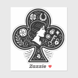 Ace of Clubs — Lady Luck Cameo