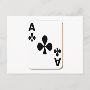 Ace of Clubs Playing Card