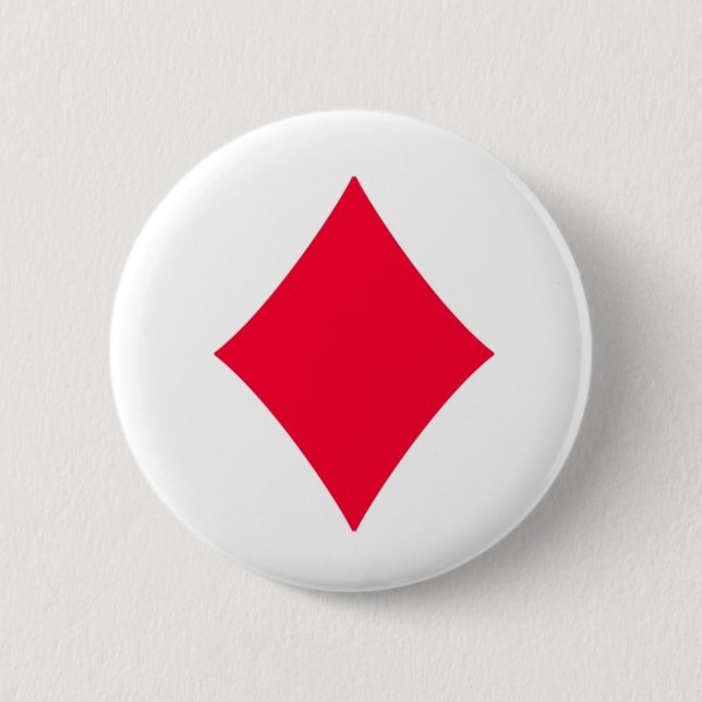 Ace of Diamonds Button (Front)