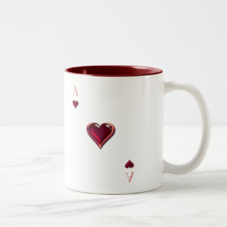 Ace of Hearts Coffee Cup