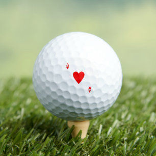 Ace of Hearts Golf Balls