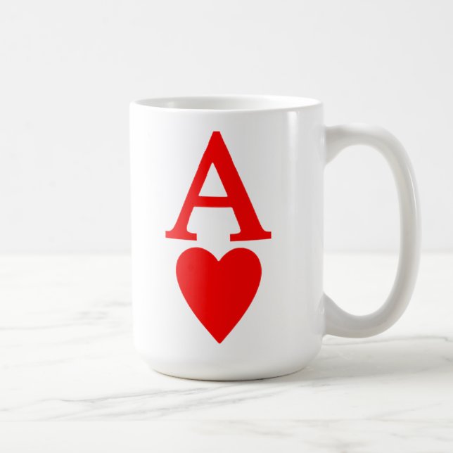 Ace of Hearts Mug (Right)