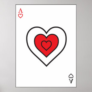 Ace of Hearts Poster