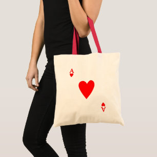 Ace of Hearts Tote Bag