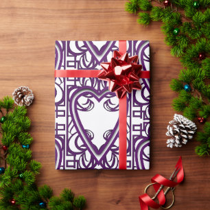 ace of hearts wrapping paper