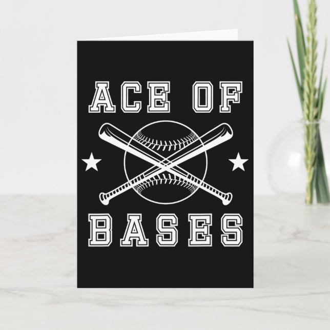 Ace Of Ses - Funny Beer League Sell Or Softll Team Card (Front)