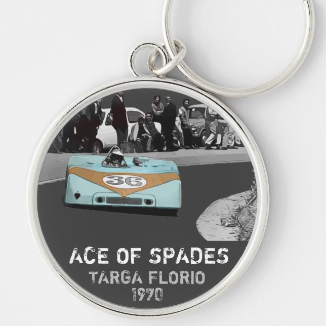 ACE OF SPADES 1970 KEY RING (Front)