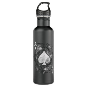 Ace of spades 710 ml water bottle