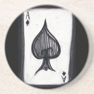 Ace of Spades Coaster