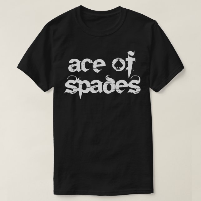ace of spades design T-Shirt (Design Front)