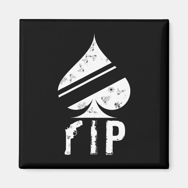 Ace Of Spades Funny Video Game Player  Magnet (Front)