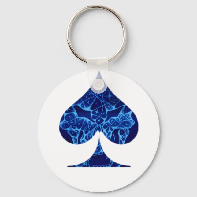 ACE of SPADES Key Ring (Front)