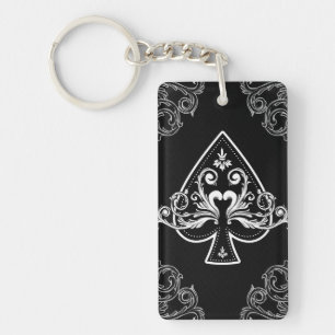 Ace of Spades Lucky keychain