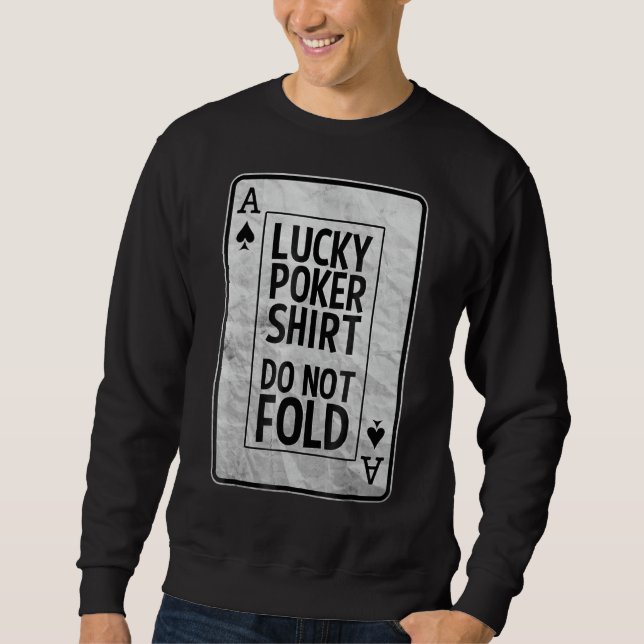 Ace Of Spades Lucky Poker Tee (Front)