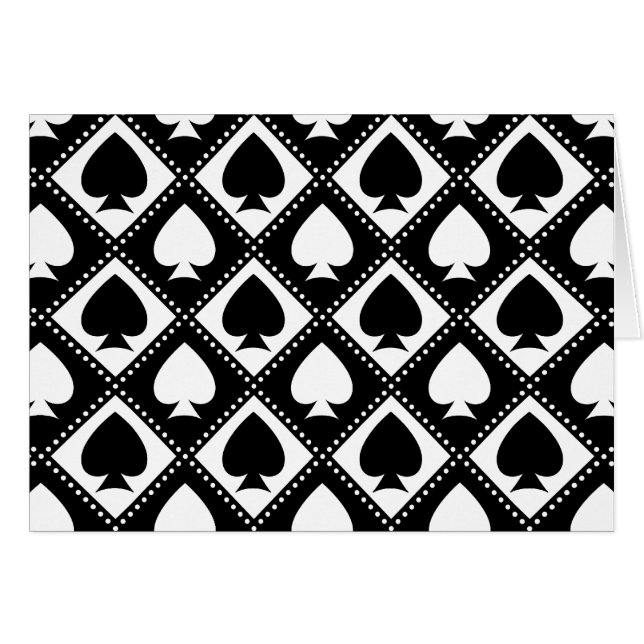 Ace of Spades Motif (Front Horizontal)