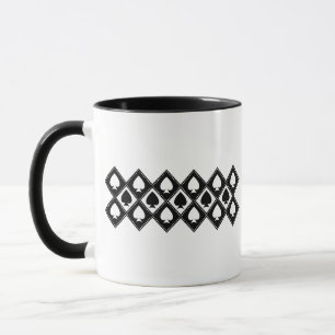 Ace of Spades Motif Mug