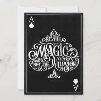 Ace of Spades Motivational Typography quote