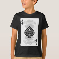Ace of Spades Poker Card:
