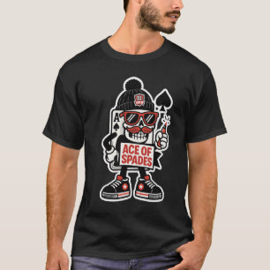 Ace of Spades Street Mascot — Pro Grind Edition T-Shirt