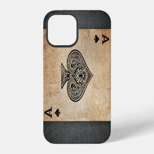 Ace of spades throw pillow iPhone 12 case