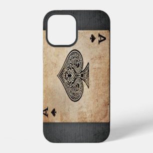 Ace of spades throw pillow iPhone 12 case