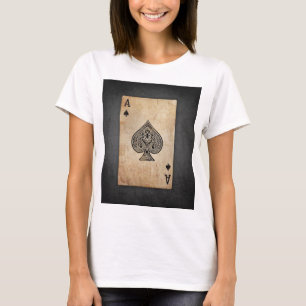Ace of spades throw pillow T-Shirt
