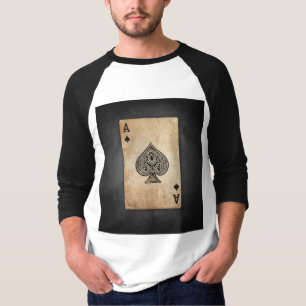 Ace of spades throw pillow T-Shirt