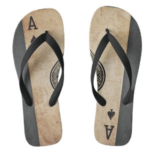 Ace of spades throw pillow thongs