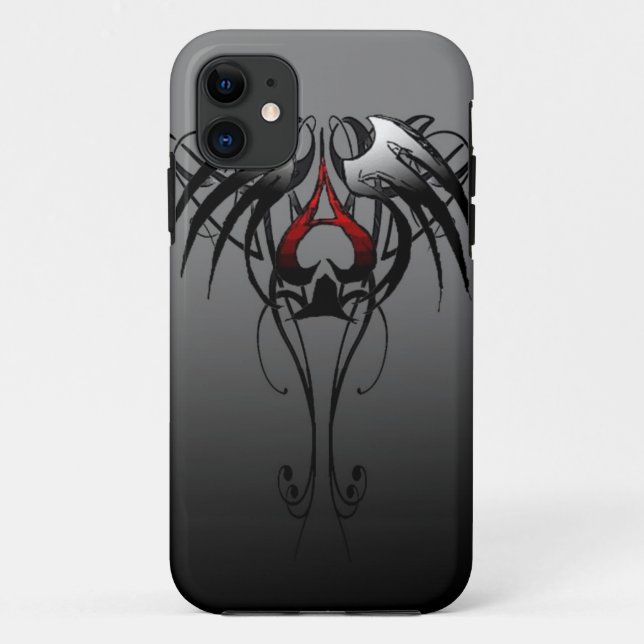 ace of spades tribal design Case-Mate iPhone case (Back)