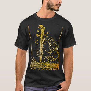 Ace of Wands Vintage Tarot Card Ace Sticks T-Shirt