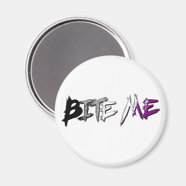 Ace Pride Bite Me Magnet (Front/Back)