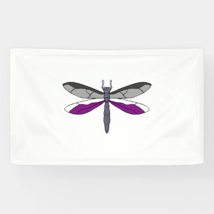 Ace Pride Dragonfly Banner